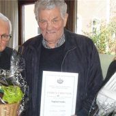 Siegfried Stadler ist seit 60 Jahren bei der Kameradschaft