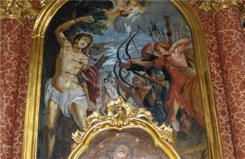Altarbild in der Kirche in Brannenburg

Foto Reichelt