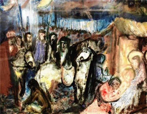 „Anbetung der Hl. 3 Könige“ von Franz Sales Gebhardt-Westerbuchberg. Giesen