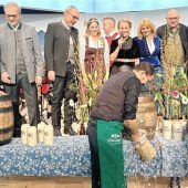 „Ozapft is“ auf der Grünen Woche in Berlin