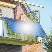 Fünf Schritte zum Balkonkraftwerk