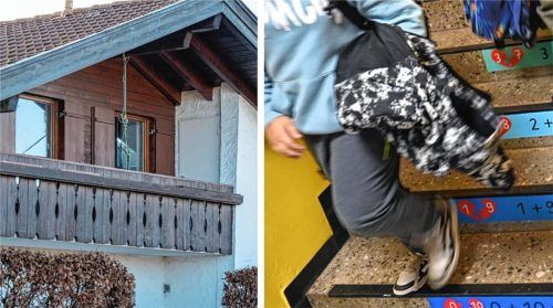Bei der Familientragödie in Rosenheim an Weihnachten starben zwei Kinder. An der Schule des getöteten Mädchens ist das Geschehen weiterhin Thema – die Schule wird von einem Expertenteam unterstützt. Foto NEWS5/Haubner/IMAGO