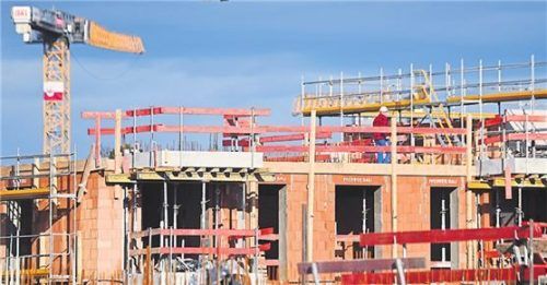 Das Bauvolumen soll 2026 wieder steigen. Foto IMAGO/Sven Simon