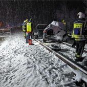 Auto wird von Intercity erfasst