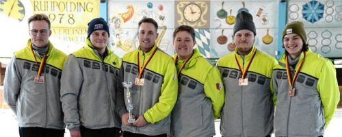 Der TSV Gars holte sich in der U23-Konkurrenz die Bronzemedaillen.Foto Albert Kamhuber