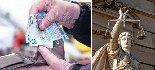 Die beiden angeklagten Frauen (23) klauten der Rentnerin in einem Raublinger Einkaufszentrum die Geldbörse, während sie die Frau ablenkten. Fotos dpa