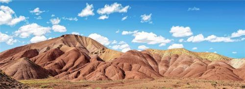 Die „Colorful Mountains“ wollte Steiner schon lange einmal sehen.