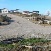 Baugebiet, Hort und Kläranlage