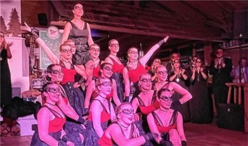 Die Gardemädels voll in ihrem Element, ganz nach dem Motto „Bella Venezia“.