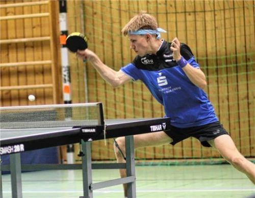 Die Leistung des Kolbermoorers Jonathan Paquet wurde nicht mit einem Punktgewinn belohnt.Foto Gerhard Erlich