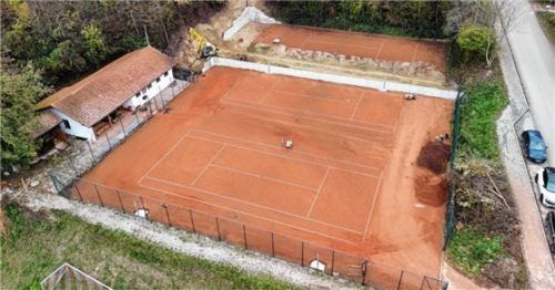 Die Tennisabteilung kann dieses Jahr mit drei Plätzen´in die neue Saison starten.