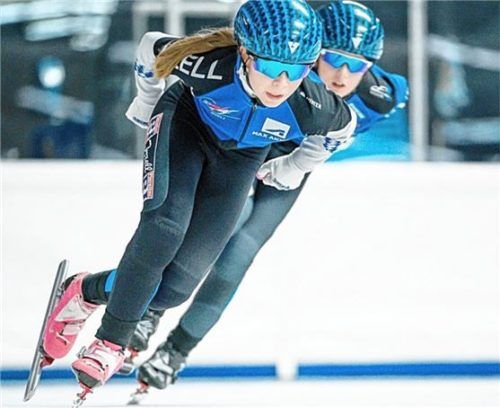 Emma Engelhardt und Anna Zauner belegten in der Gesamtwertung je einen Top-Ten-Platz.Foto Zauner