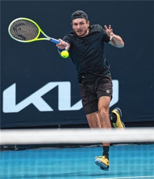 „Es war eine unglaubliche Erfahrung“: Jakob Schnaitter gab in Australien sein Grand-Slam-Debüt.Foto Imago