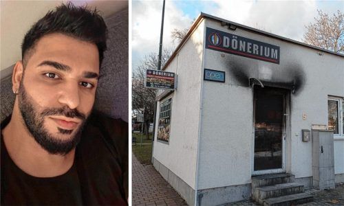 Ibrahim Karayilan arbeitet voller Tatendrang auf die Wiedereröffnung seines im November 2024 ausgebrannten Imbissladens Dönerium in Kolbermoor hin.Fotos  re/Weinzierl