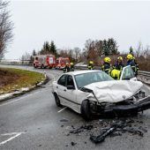 Schwerer Unfallam Erlstätter Berg