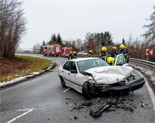 In dieser lang gezogenen Kurve kam es zu dem folgenschweren Zusammenstoß. Foto 112News/P.Benje