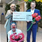 Sparkasse unterstützt die „KlinikClowns“
