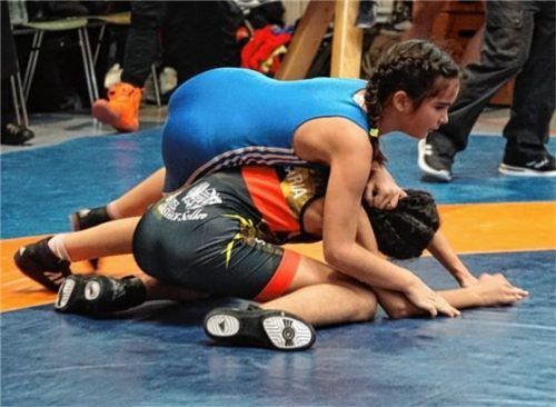 Katharina Fiedler gewann bei den weiblichen Schülern und ist nun oberbayerische Meisterin.Foto re