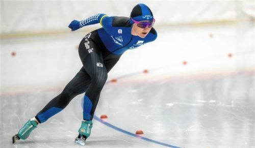 Maira Jasch vom DEC Inzell verpasste das Finale bei der Allround-EM nur knapp.Foto Wukits
