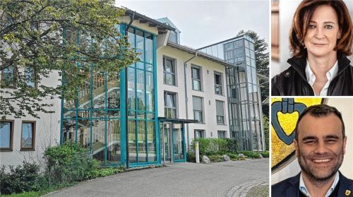 Muss sich die Marktgemeinde Bad Endorf engagieren, damit das Katharinenheim gerettet wird? Auf diese Frage gaben Insolvenzverwalterin Birgitt Breiter (rechts oben), Bürgermeister Alois Loferer und die Mehrheit des Gemeinderates eine deutliche Antwort. Fotos Ammelburger/privat