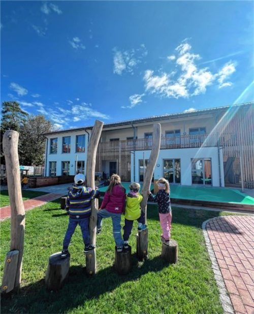 Pünktlich zum neuen Kindergartenjahr konnte der Erweiterungsbau in Betrieb genommen werden.