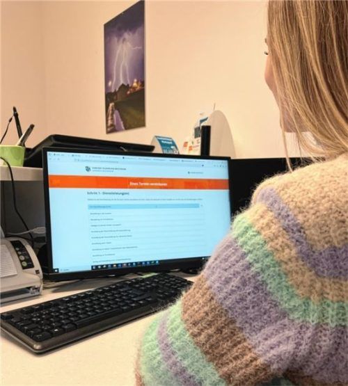 Schnell und einfach über das Online-Terminierungstool wissen, welche Unterlagen benötigt werden. Foto re