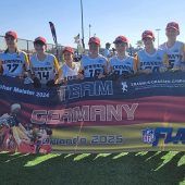 Münchner zaubern beim Flag Football