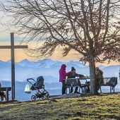 Traumhafter Blick auf die Allgäuer Alpen