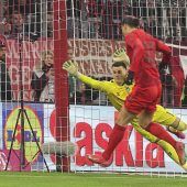 Für Bayern beißt Sané auf die Zähne