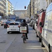 Neue Radwege an der Schwanthaler Straße