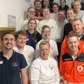 20 Teilnehmerbei Fachlehrgang Rettungssanitäter