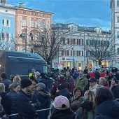 Proteste gegen AfD-Kundgebung