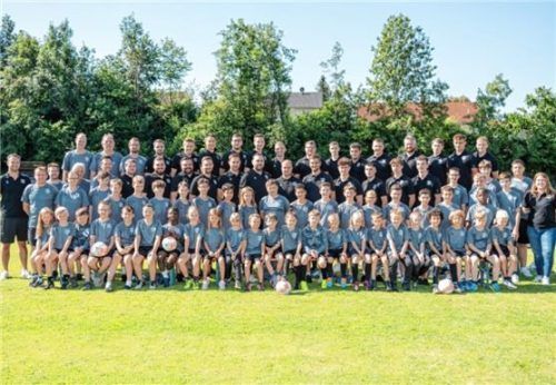 Begeisterung für den Sport: FC Halfing in 2024.Foto FC Halfing