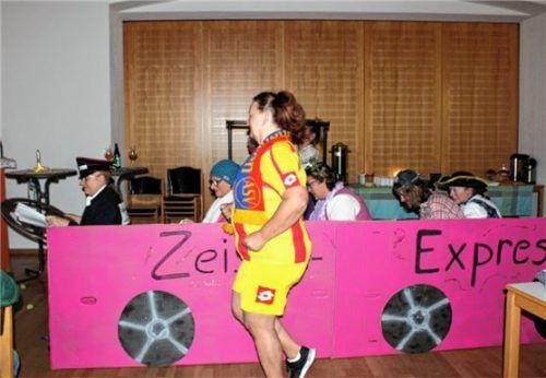 Bloß den Anschluss nicht verpassen hieß es beim Zeiserl-Express.