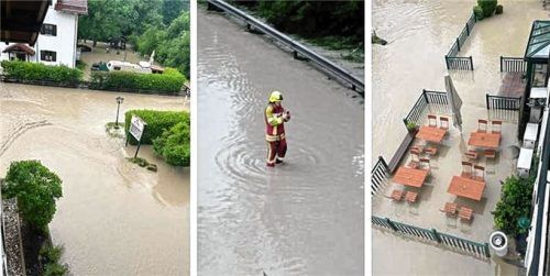 Das Hochwasser am 3. Juni 2024 bescherte der Feuerwehr 160 Einsatzstellen. Fotos  Archiv