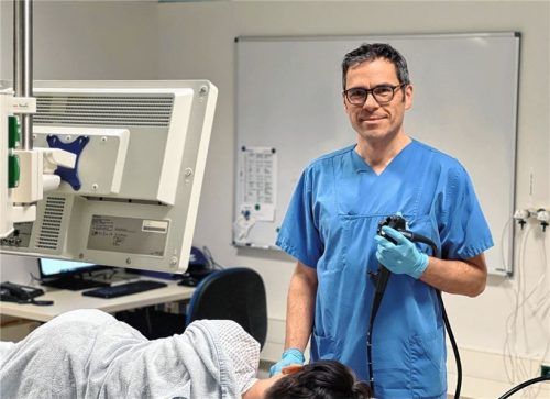 Der Chefarzt der Gastroenterologie am InnKlinikum Altötting, PD Dr. Sebastian Rasch. Fotos Schmitzer/InnKlinikum
