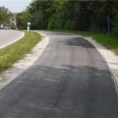 Radweg neu verlegt