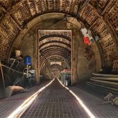 Schaustollen kurz vor Eröffnung