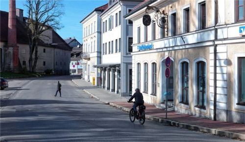 Die Hauptstraße in Haag soll zusammen mit der Wasserburger Straße, dem Bräuhausplatz und der Auffahrt zum Marktplatz neu gestaltet werden.