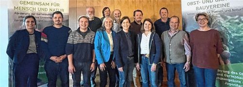 Die neue und alte Vorstandschaft des Kreisverbands.Foto Kirchner