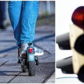 E-Scooter-Fahrer oft „Rotsünder“