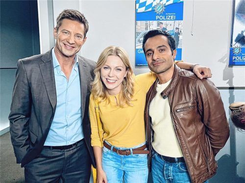 Ein Filmstar in der Region: Anna Ewelina kehrt an das Set der „Rosenheim Cops“ zurück.Foto Ptivat