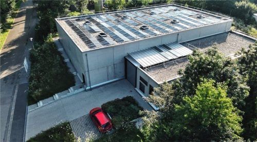 Eine neue PV-Anlage gibt es unter anderem auf dem Dach des Museumsdepots.