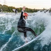 Die Surfwelle kann kommen