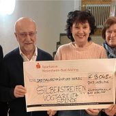 3045 Euro für „Silberstreifen“