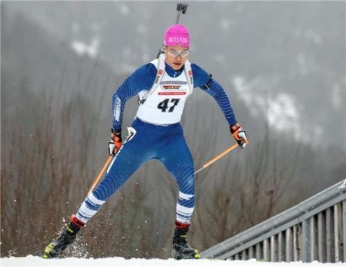 Fabian Wrona vom Stützpunkt Ruhpolding startet bei der Nachwuchs-WM für Brasilien.Foto Ernst Wukits
