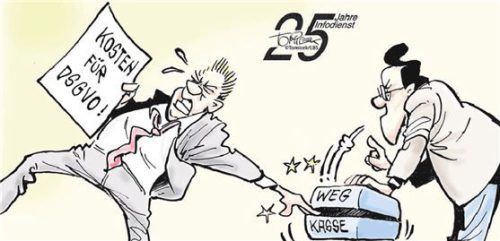 Finger weg! Für die Einhaltung von Datenschutzrichtlinien gibt es keine Sondervergütung. Tomicek/Lbs