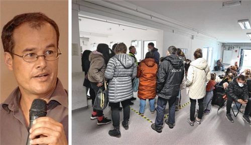 Florian Wenzel spricht über Geflüchtete in Bayern und durch Algorithmen befeuerte „Eskalationsspiralen“. Der Politik-Experte sieht das Thema Migration als mitentscheidend im vergangenen Bundestagswahlkampf an. Fotos re/dpa