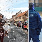 Bange Blicke auf die Faschingsumzüge