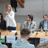 Für politische Themen begeistert